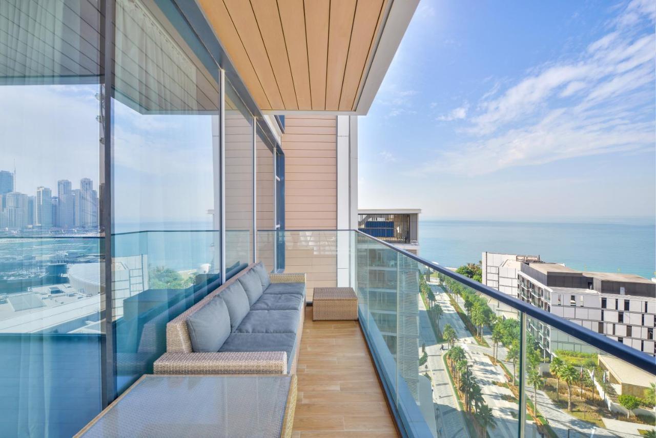 Luxurious 3 Bedroom W Maidroom In Bluewaters Island Дубай Экстерьер фото